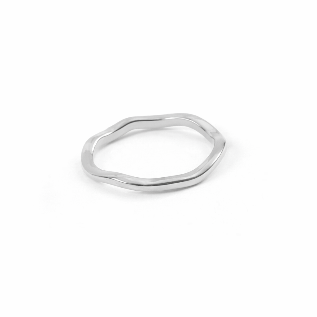 Bague Amara - Vague Minimaliste