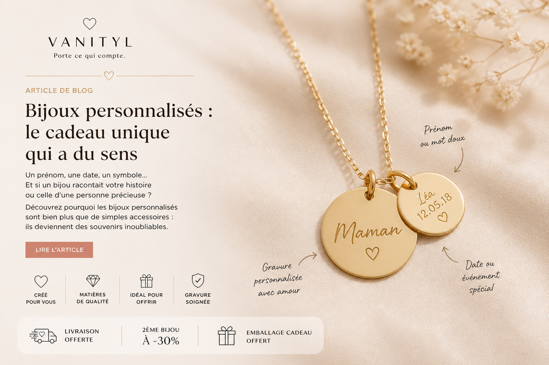 Bijou personnalisé Fête des Mères : une idée cadeau qui a vraiment du sens