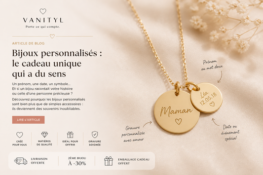 Bijou personnalisé Fête des Mères : une idée cadeau qui a vraiment du sens