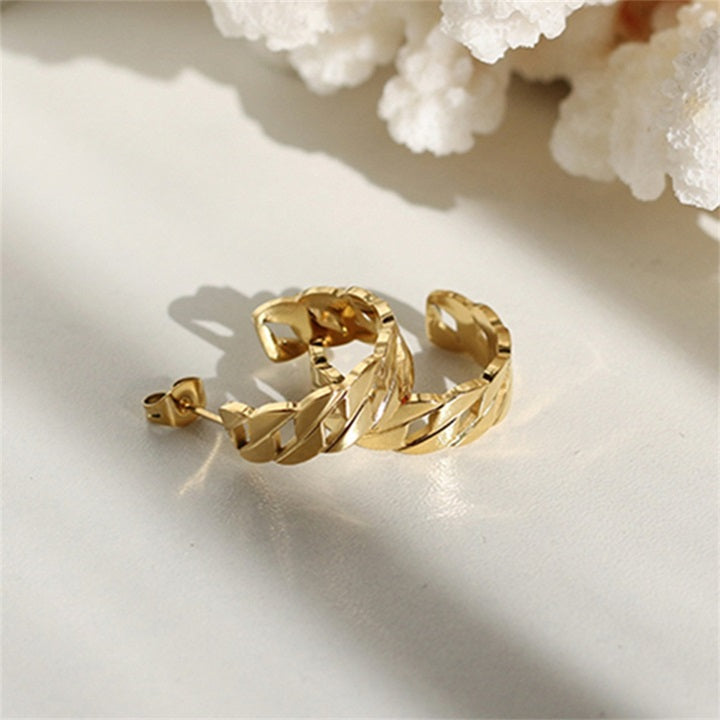 Boucles Adélie - Créoles Épaisses