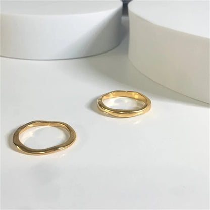 Bague Amara - Vague Minimaliste