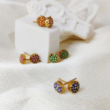 Boucles Inès - Puces Pierre de Naissance