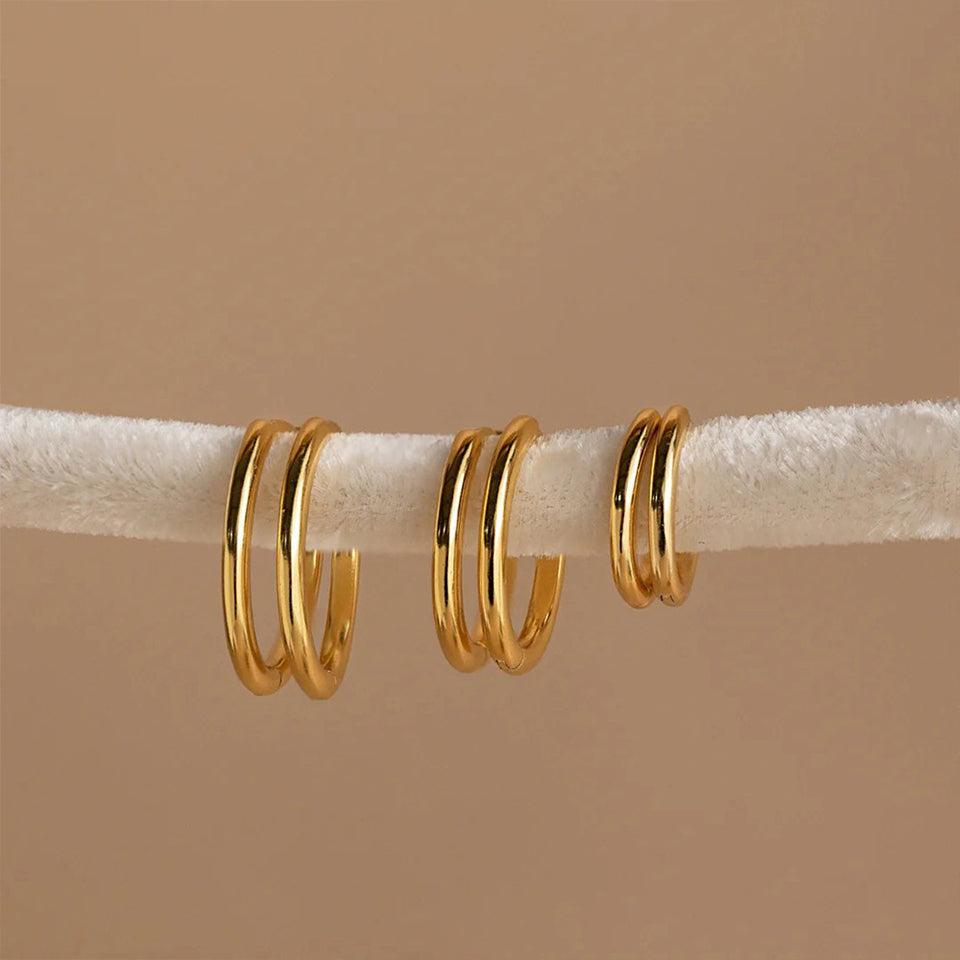 Boucles Zélie - Créoles Fines Classiques