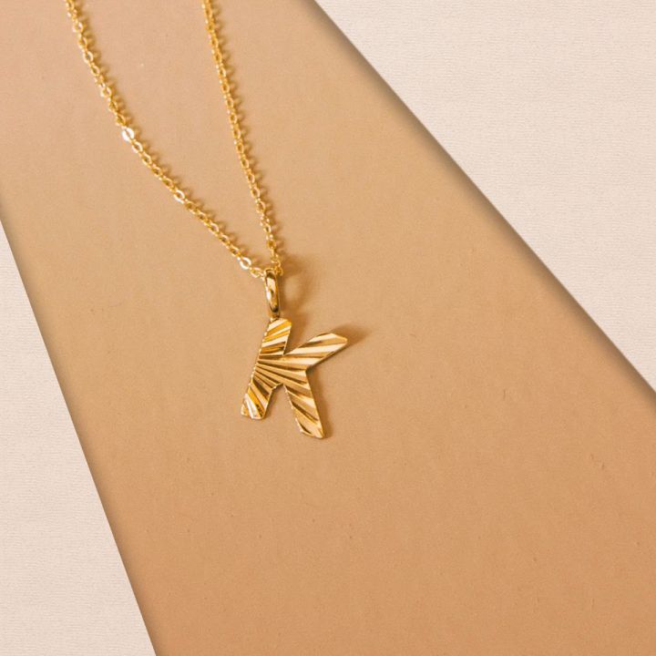 Collier Virelia – Initiale Fleur