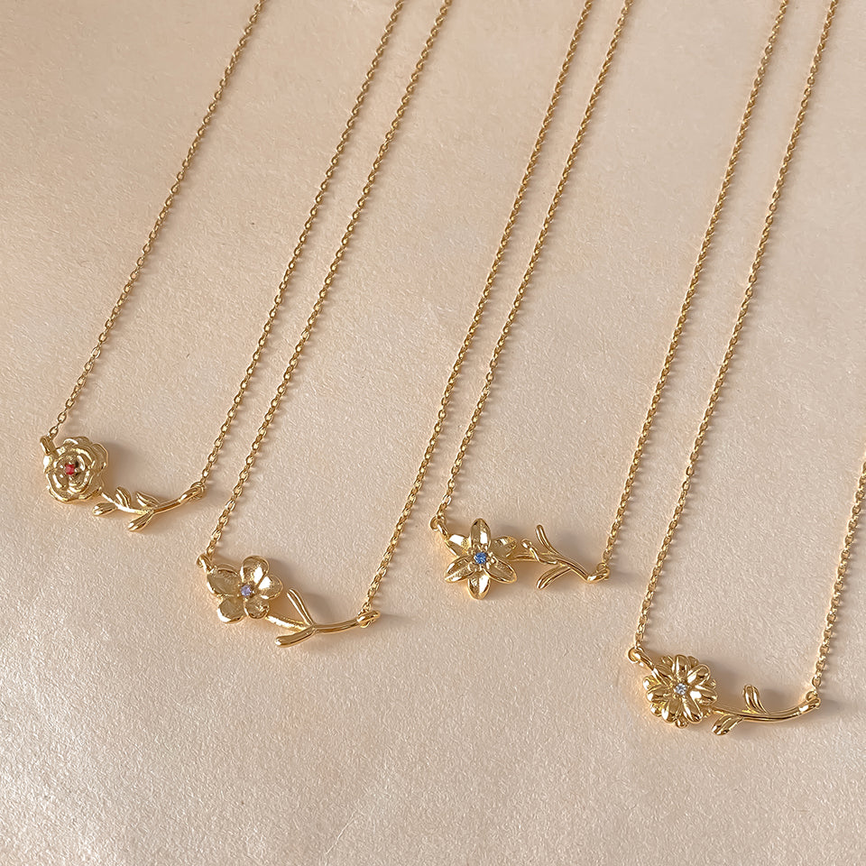 Collier Althéa – Fleur de Naissance