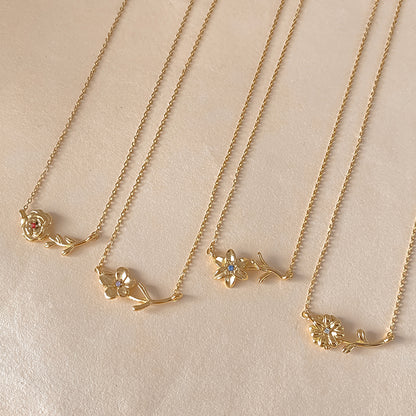 Collier Althéa – Fleur de Naissance