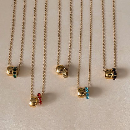 Collier Aveline – Pendentif Pierre de Naissance