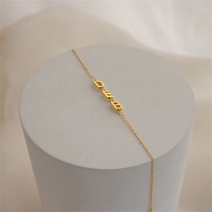 Bracelet Elian – Initiale Personnalisé