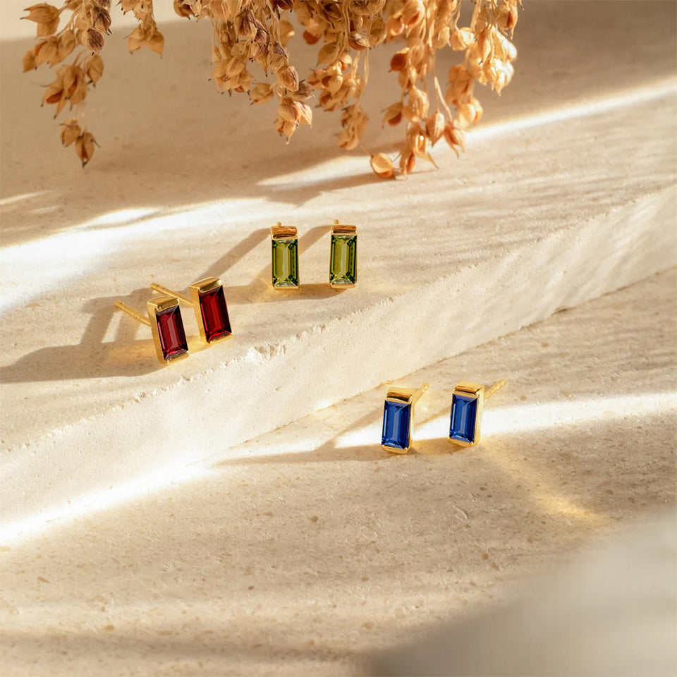 Boucles Clara - Puces Pierre de Naissance