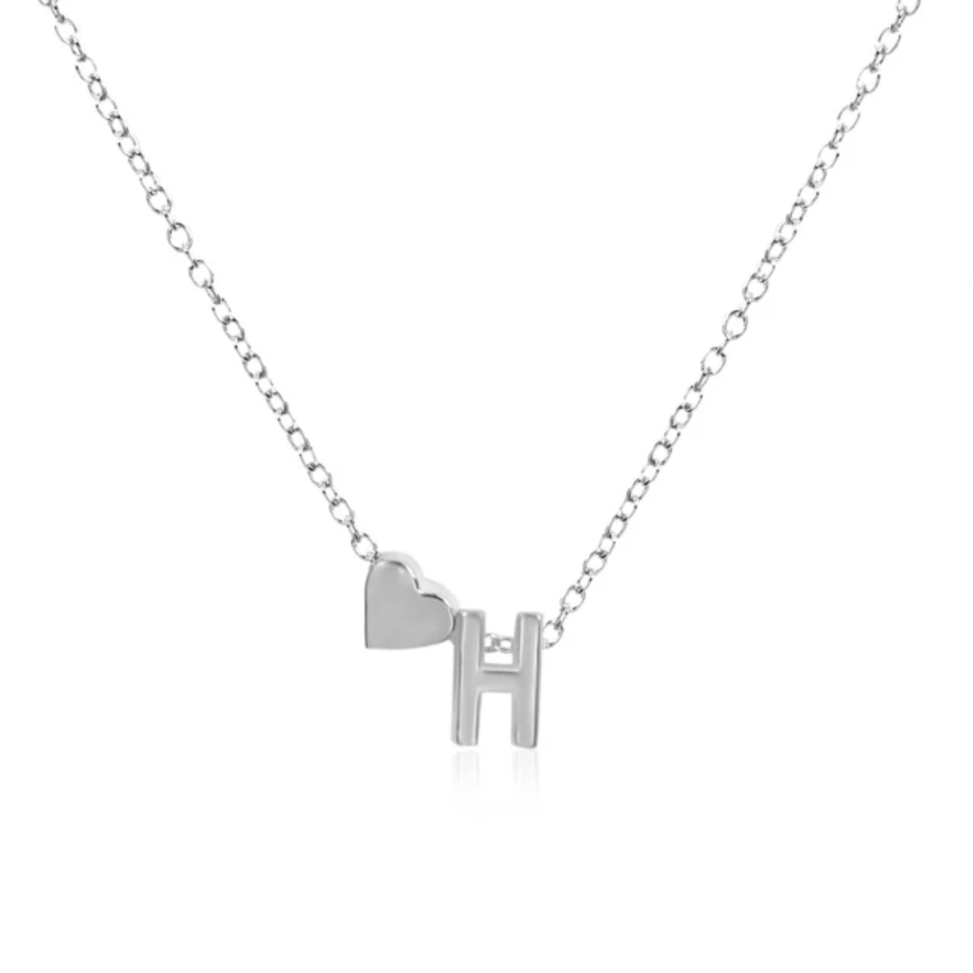 Collier Ella - Initiale Cœur