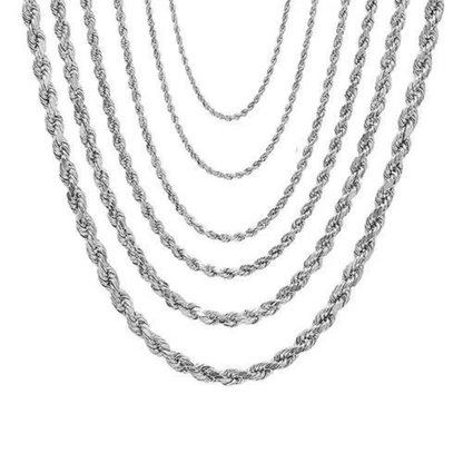 Collier Alya - Corde Torsadée