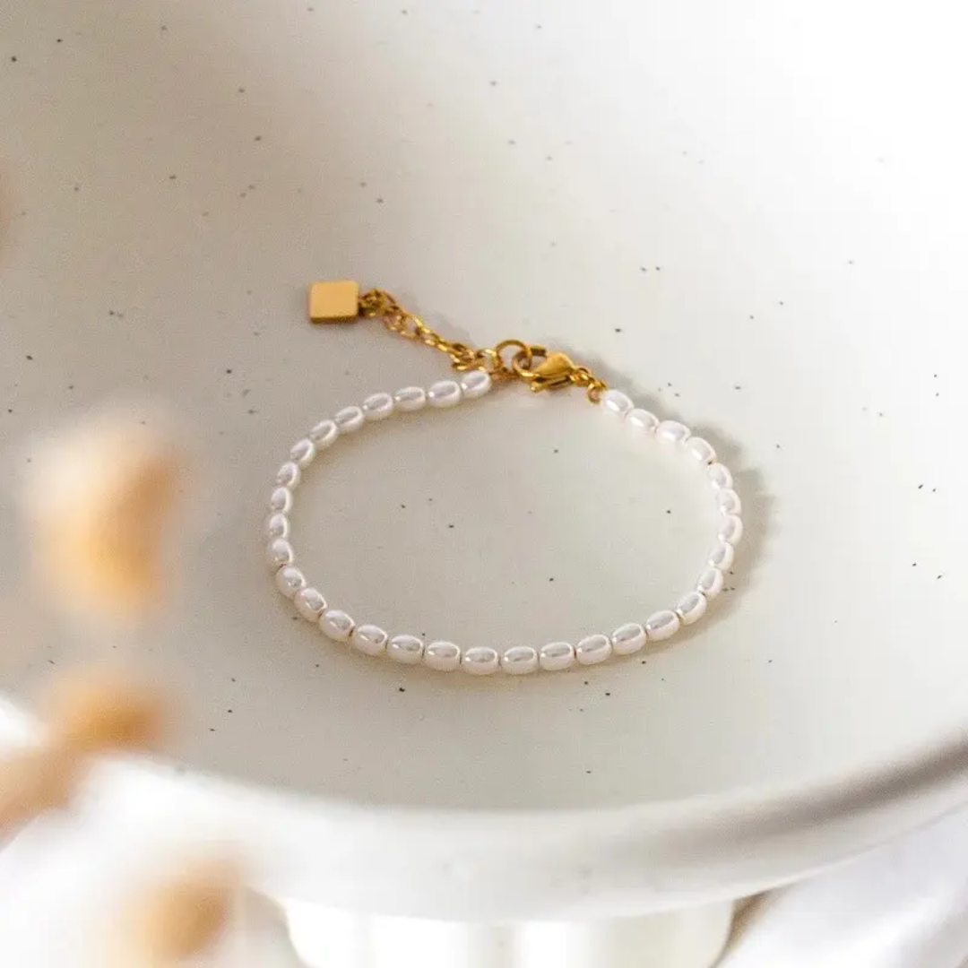 Bracelet Ophélia – Perles Minimalistes