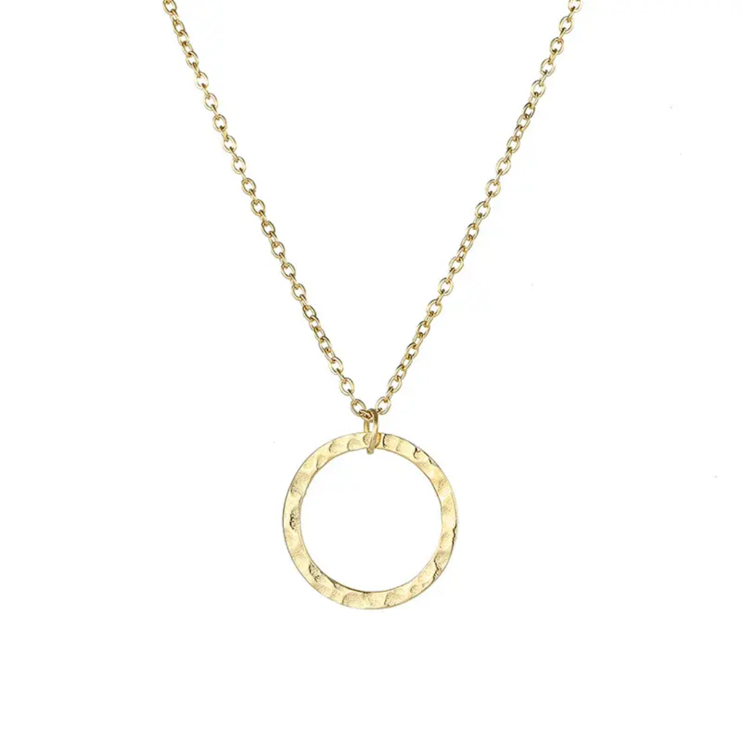 Collier Camilla - Pendentif Cercle Minimaliste
