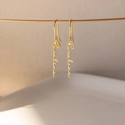 Boucles Azéria – Prénom Personnalisée