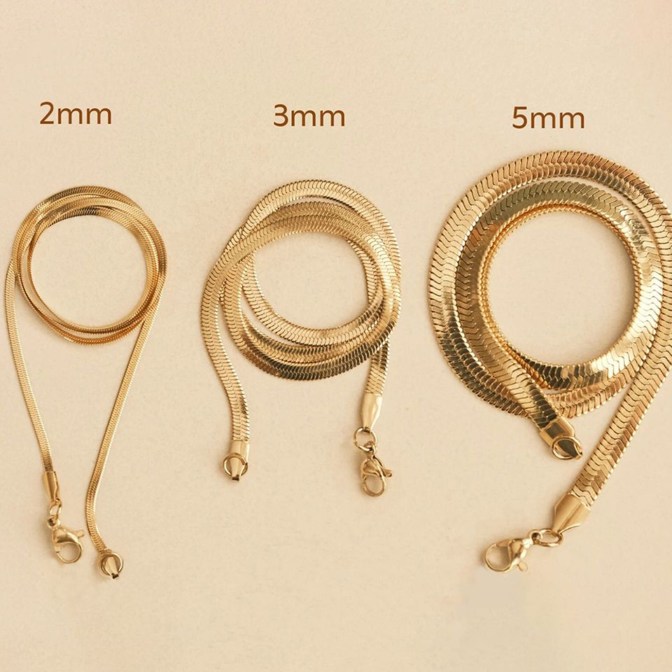 Collier Lina - Chaîne Serpent