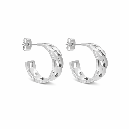 Boucles Adélie - Créoles Épaisses