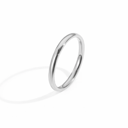 Bague Nino - Alliance Minimaliste