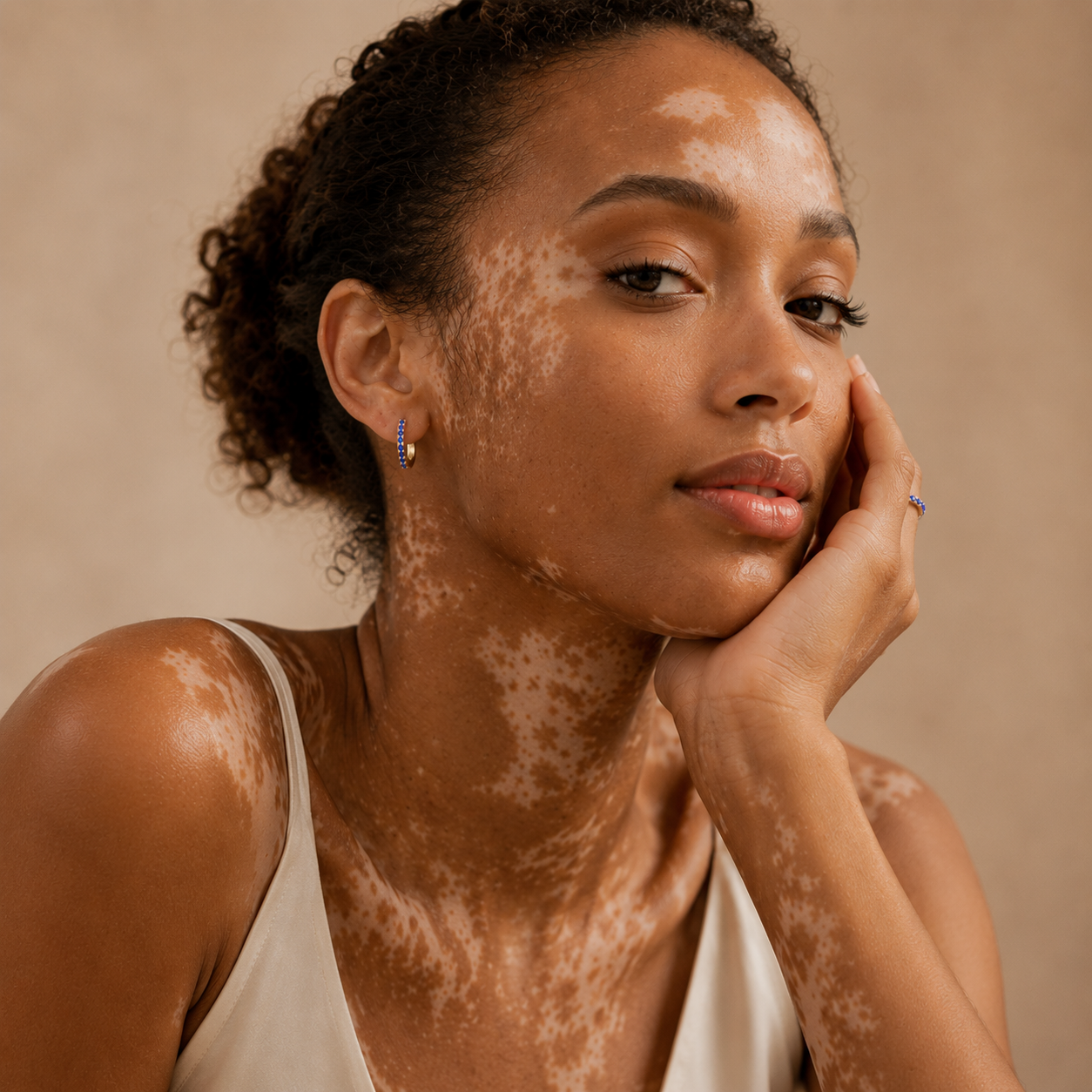 Stern und Mond Ohrringe – Modell Ariana