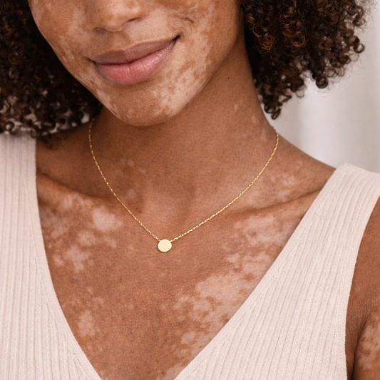 Collier Anita - Médaille Minimaliste