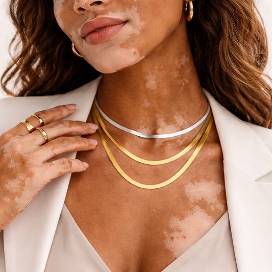 Collier Lina - Chaîne Serpent