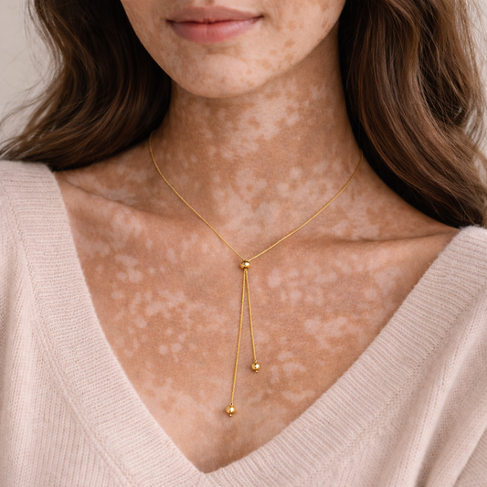 Collier Soléna - Style Y Ajustable