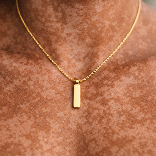 Collier Ethan - Pendentif Barre
