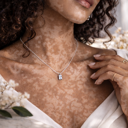 Collier Liora - Zircon Rectangulaire