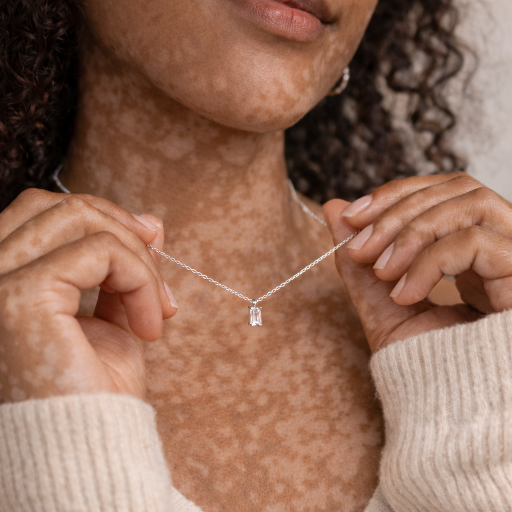 Collier Liora - Zircon Rectangulaire