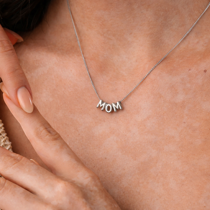 Collier Francesca - Lettre 3D Bubble
