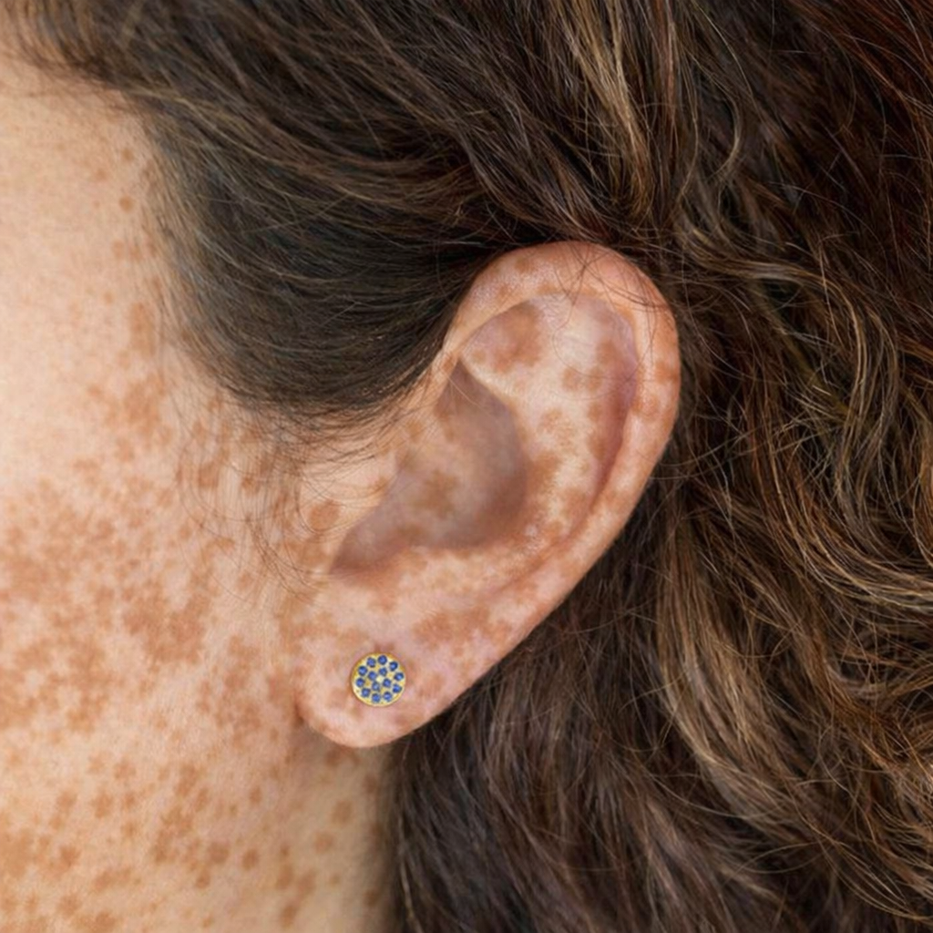 Boucles Inès - Puces Pierre de Naissance