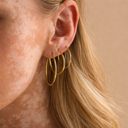 Boucles Zélie - Créoles Fines Classiques