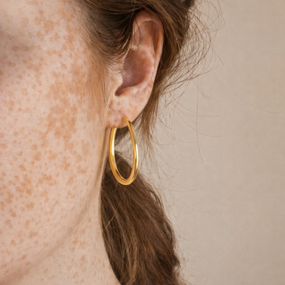 Boucles Zélie - Créoles Fines Classiques