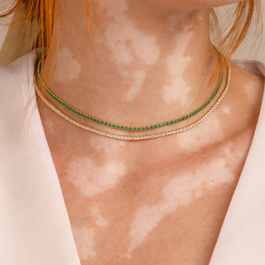 Collier Valeria – Choker Pierre de Naissance