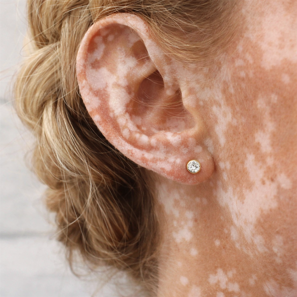 Boucles d’oreilles pierre de naissance Sofia – bijou minimaliste Vanityl