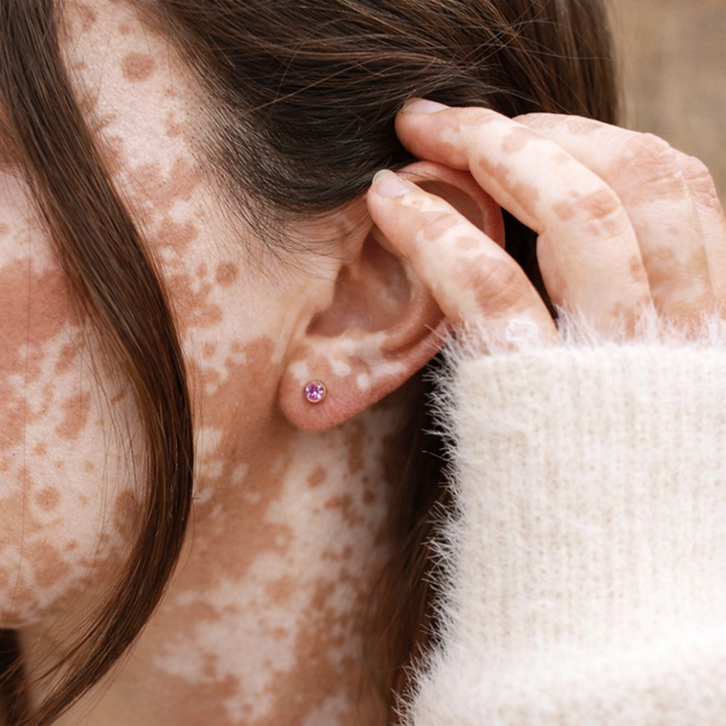 Boucles d’oreilles pierre de naissance Sofia – bijou minimaliste Vanityl