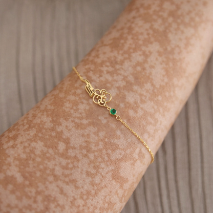 Bracelet Fiora – Fleur Pierre de Naissance