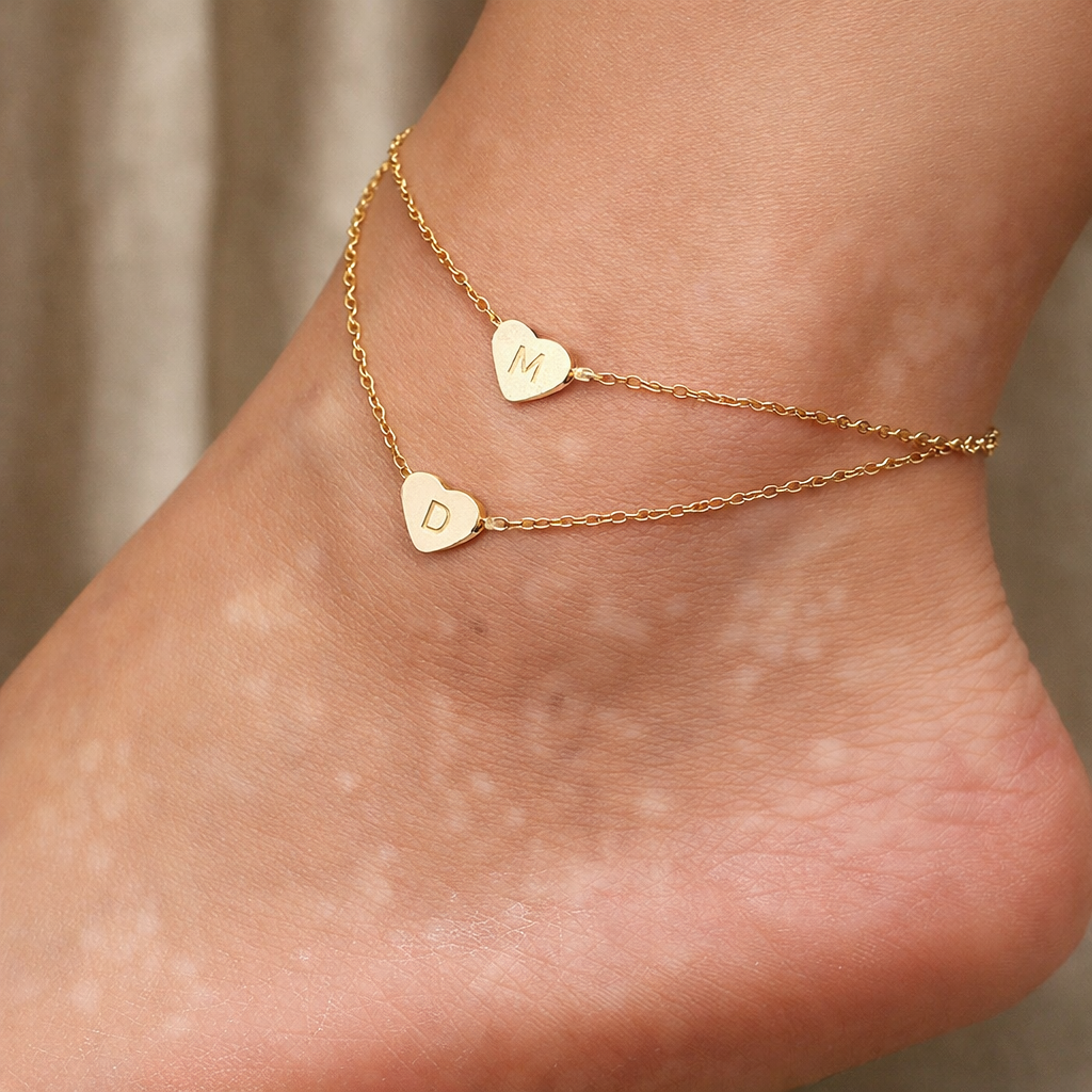 Bracelet Kael – Cœur Initiale