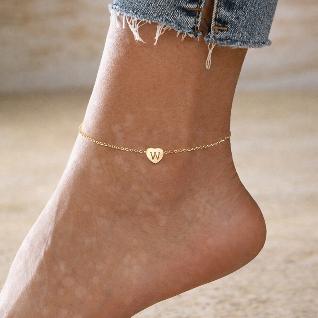 Bracelet Kael – Cœur Initiale