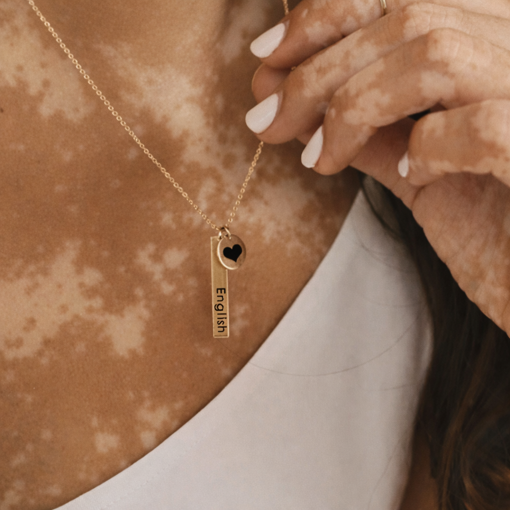 Collier Isalia – Double Pendentif Personnalisé