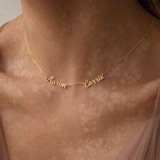 Collier Alézia – Multi-prénoms personnalisé