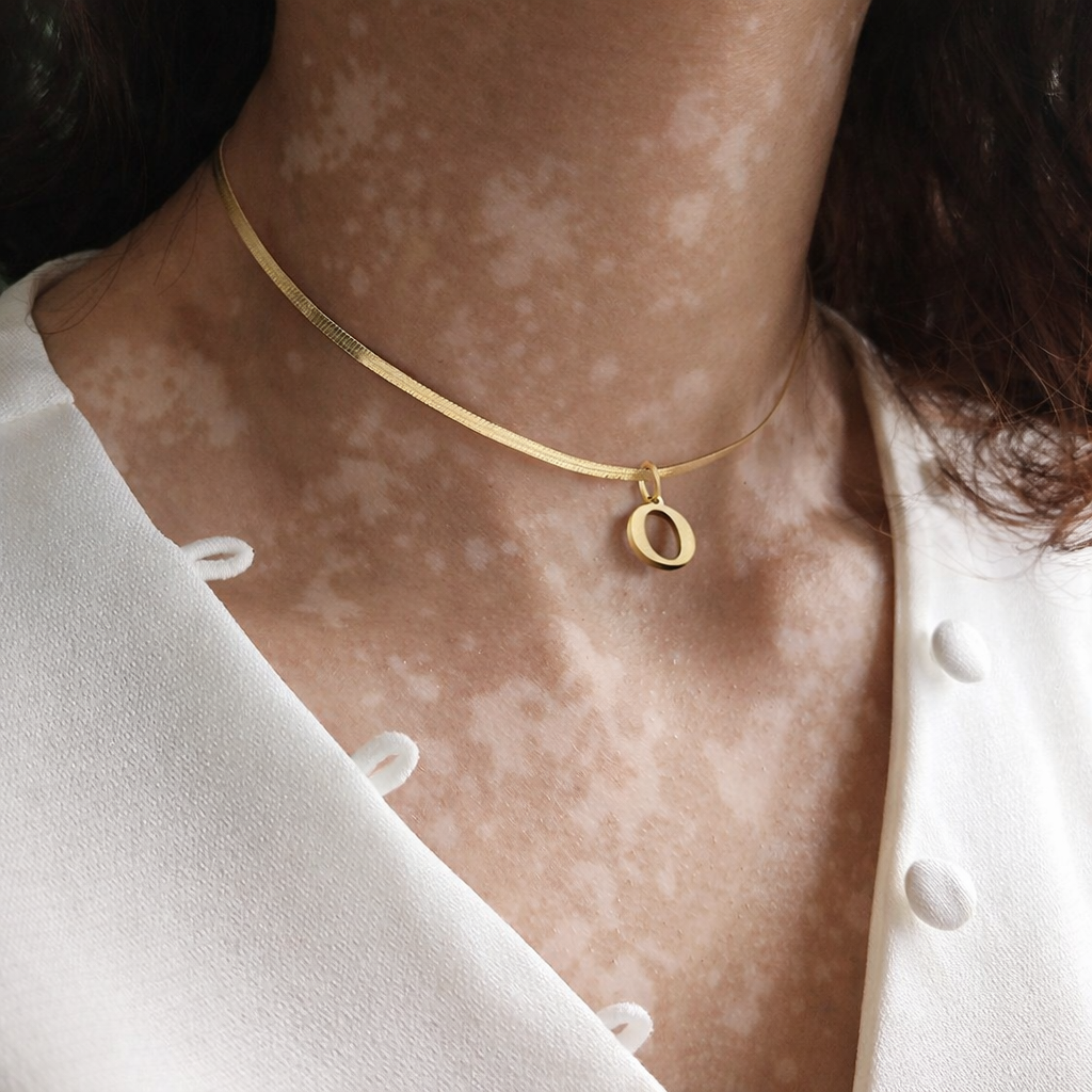 Collier Zélira – Initiale Ras-du-Cou