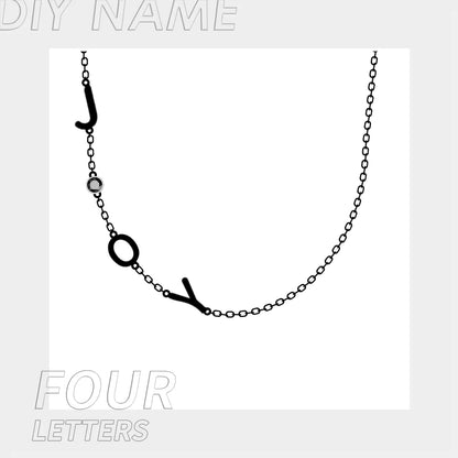 Collier Aria – Initiale Pierre de Naissance