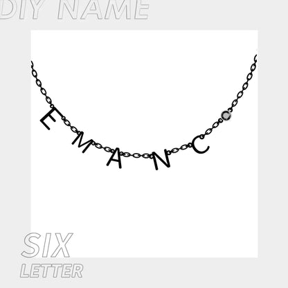 Collier Noelia — Initiale & Pierre de Naissance
