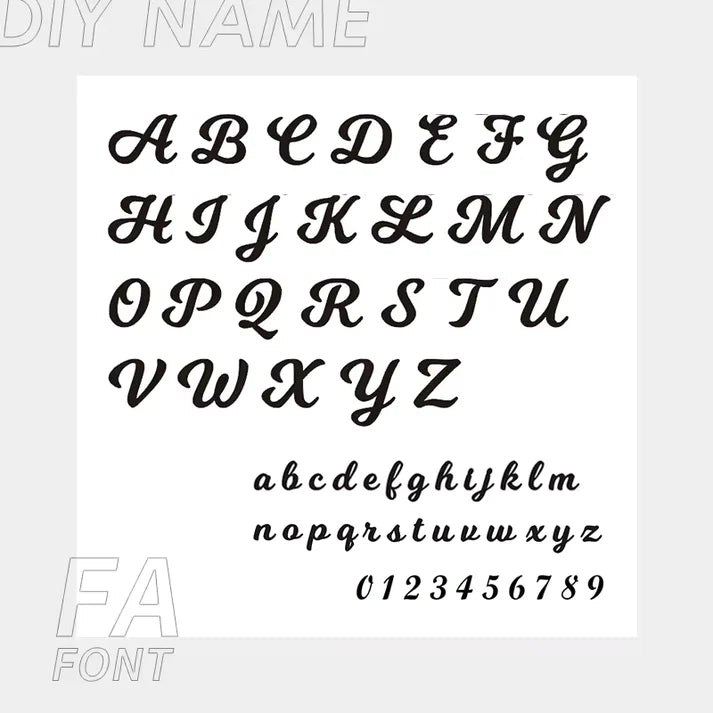 Boucles Azéria – Prénom Personnalisée