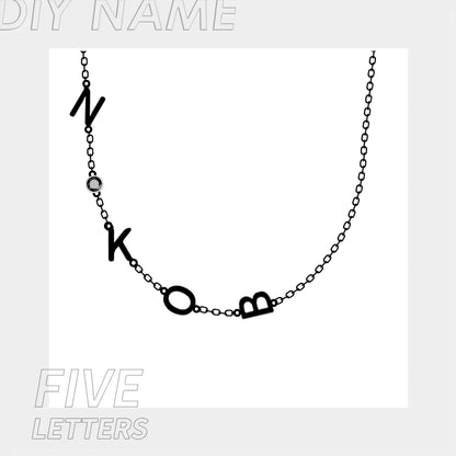 Collier Aria – Initiale Pierre de Naissance