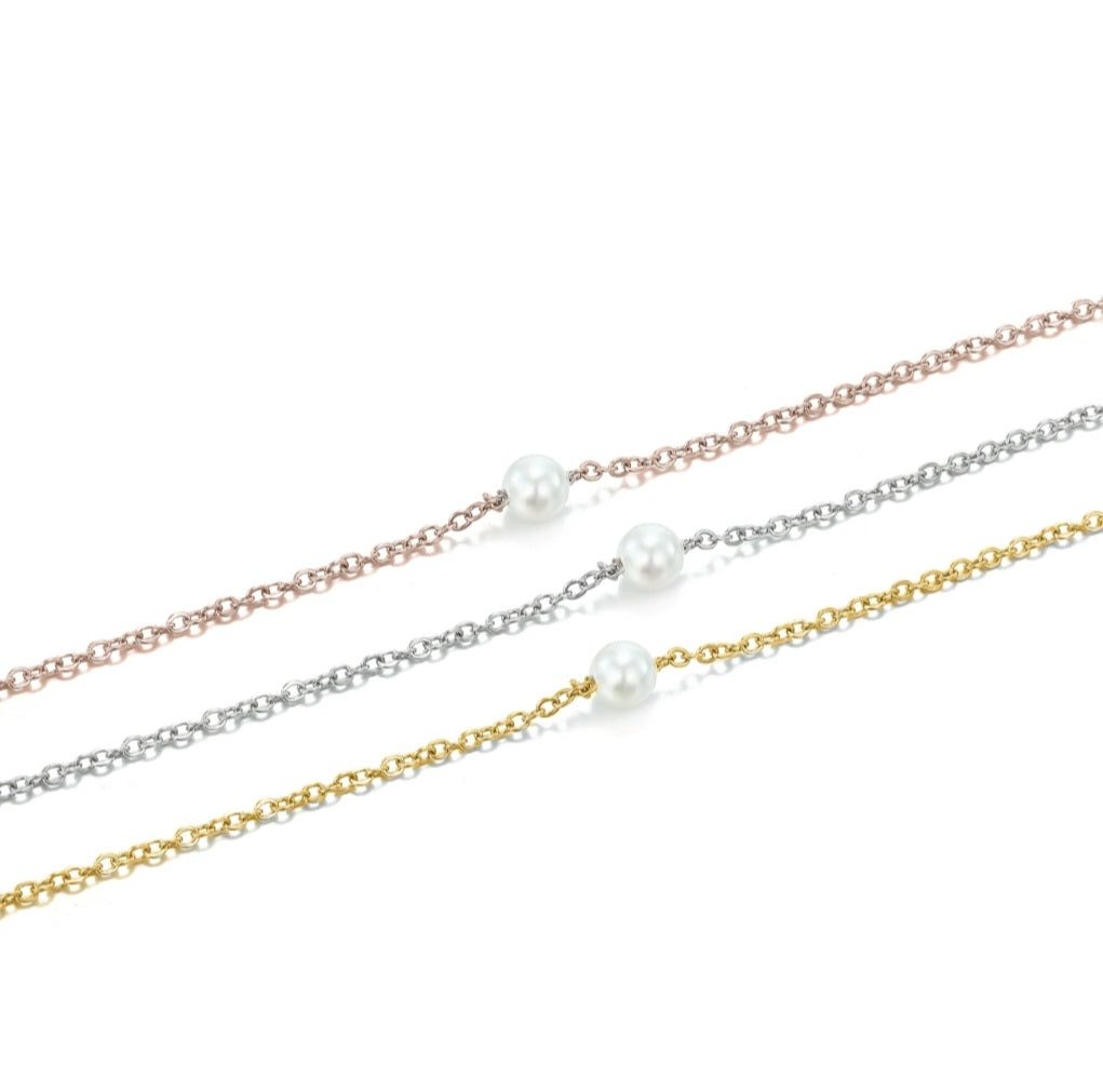 Collier Santa - Perle Minimaliste