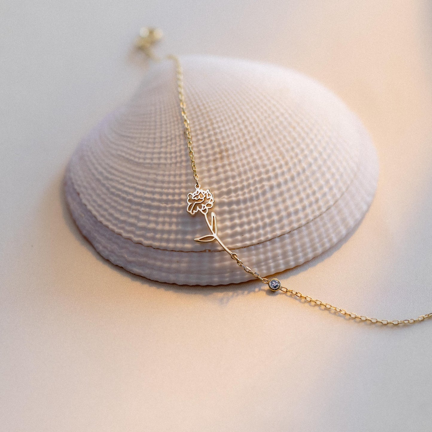 Bracelet Fiora – Fleur Pierre de Naissance