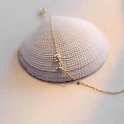 Bracelet Fiora – Fleur Pierre de Naissance