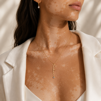 Orélina Necklace – First Name & Birthstone