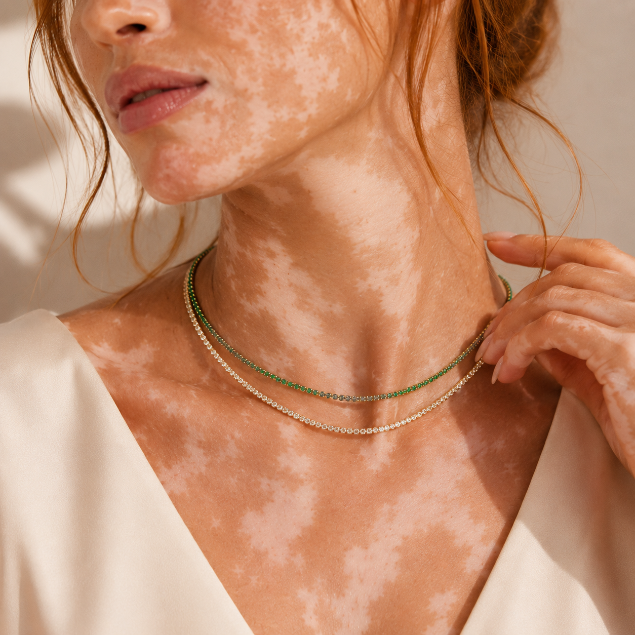 Collier Valeria – Choker Pierre de Naissance